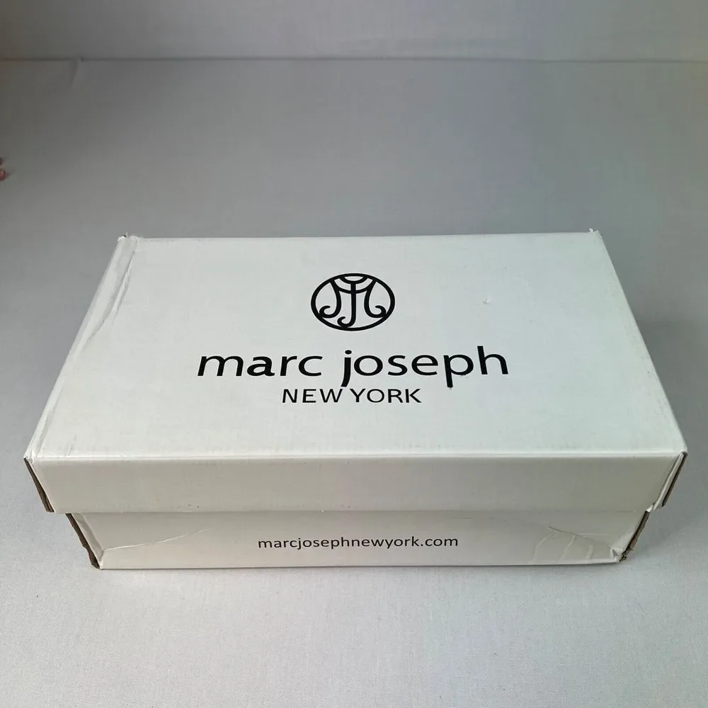 MARC‎ JOSEPH NEW YORK Man's Oxfords Freeman Street Dress Shoes Black Size 8.5